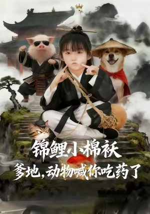 【锦鲤小棉袄爹地，动物喊你吃药了】50集短剧全集免费速看