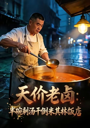 天价老卤：半碗剩汤干倒米其林饭店（34集）最新短剧抢先看