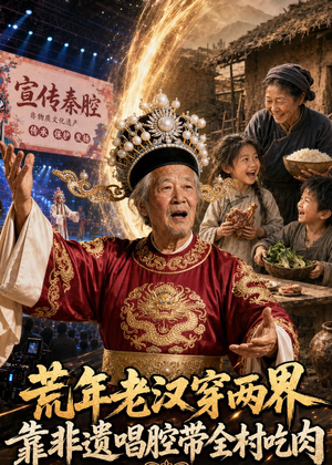 荒年老汉穿两界：靠非遗唱腔带全村吃肉（73集）火爆短剧推荐