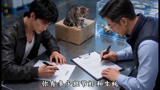 【分我荒滩涂：我靠灵猫养成海鲜大王】50集短剧在线流畅播放