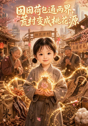 【囡囡荷包通两界，荒村变成桃花源】85集短剧全集免费畅看