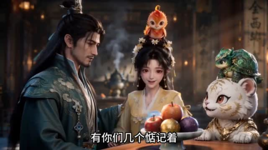 穿越少女收服四方神兽（23集）第一季