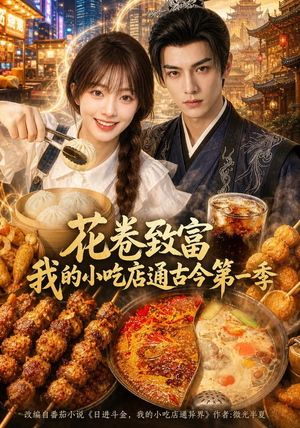 花卷致富：我的小吃店通古今第一季（115集）热门短剧排行榜