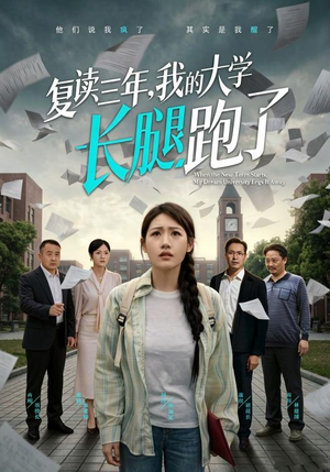 复读三年，我的大学长腿跑了（60集）番茄免费短剧