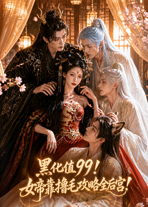 黑化值99！女帝靠撸毛攻略全后宫！（60集）精彩短剧分享