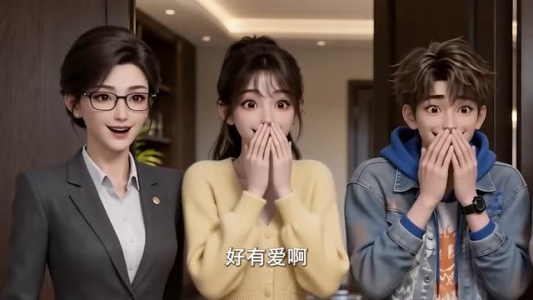 魔君下凡全家偷听我心声（40集）番茄短剧看全集