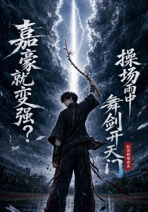 嘉豪就变强？操场雨中舞剑开天门（68集）红果短剧免费看