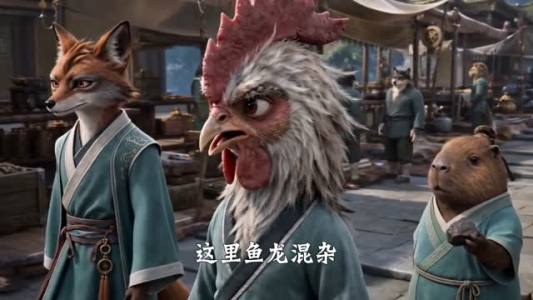 穿越成鸡，看我用菜刀杀穿宗门（72集）一起追生活短剧