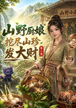 【山野厨娘，挖尽山珍发大财第二季】76集短剧免费在线观