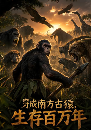 穿成南方古猿，生存百万年！（50集）甜宠短剧推荐