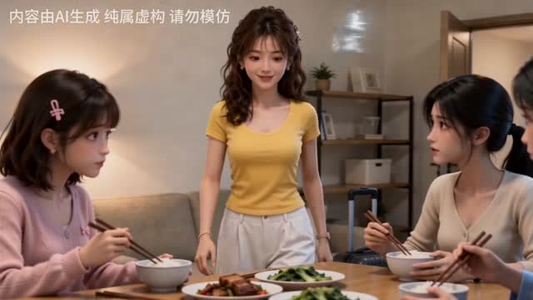 【蹭饭一年，她们终于吃不起了】32集精彩短剧在线免费观看